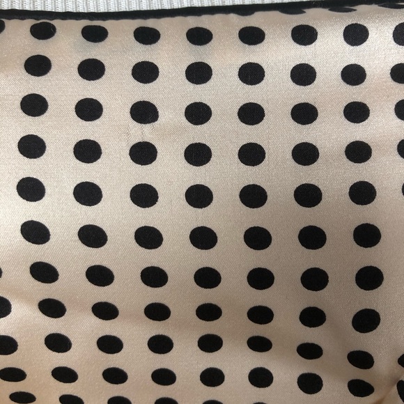 NWT! Bebe Pink Polka Dot Silk Satin Dress - Picture 8 of 10